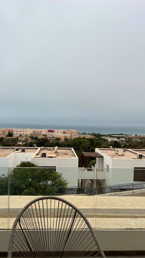Atlantic outlook from the terrace