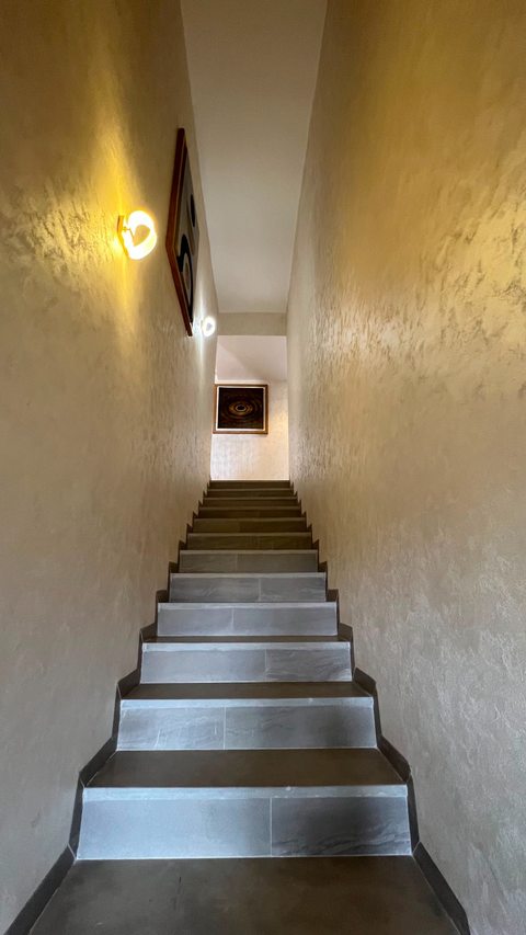 Interior staircase